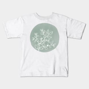 Abstract Botanical Kids T-Shirt